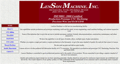 Desktop Screenshot of lensonmach.com